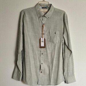 WEATHERPROOF VINTAGE Men's Cotton Shirt - Green - Medium